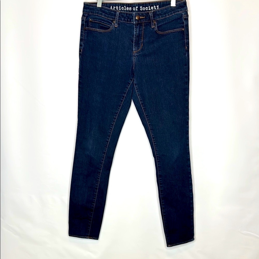 Articles Of Society Blue Skinny Jeans, 29